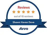 avvo-rating-shawn-dove 5 star Mesa accident attorney on Avvo