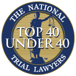 The National Top 40 Under 40 Trial Lawyers Award For Shawn H. Dove