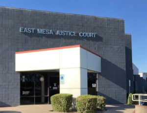 Where To Park At East Mesa Justice Court in Arizona